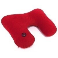 Подушка с вибромасcажем для шеи от USB красная