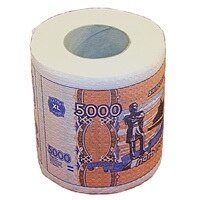 Туалетная бумага 5000 руб. мини