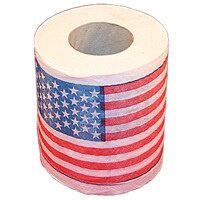 Туалетная бумага Американский флаг мини